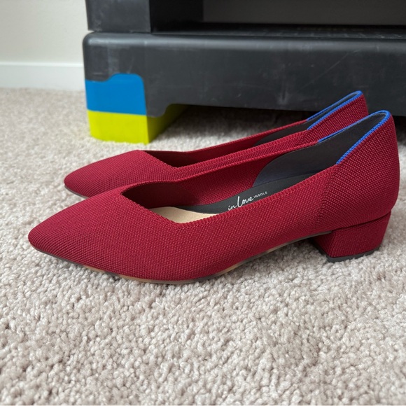 Rothy's the high point in Autumn red 10.5 - Picture 6 of 8